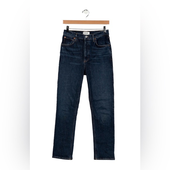 AGOLDE High Rise Jamie Long Straight Leg Jeans - Picture 5 of 6